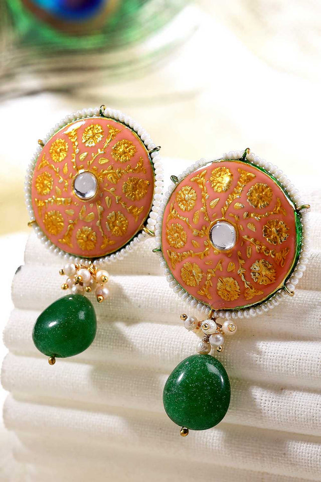 Multi-Color Alloy Earring