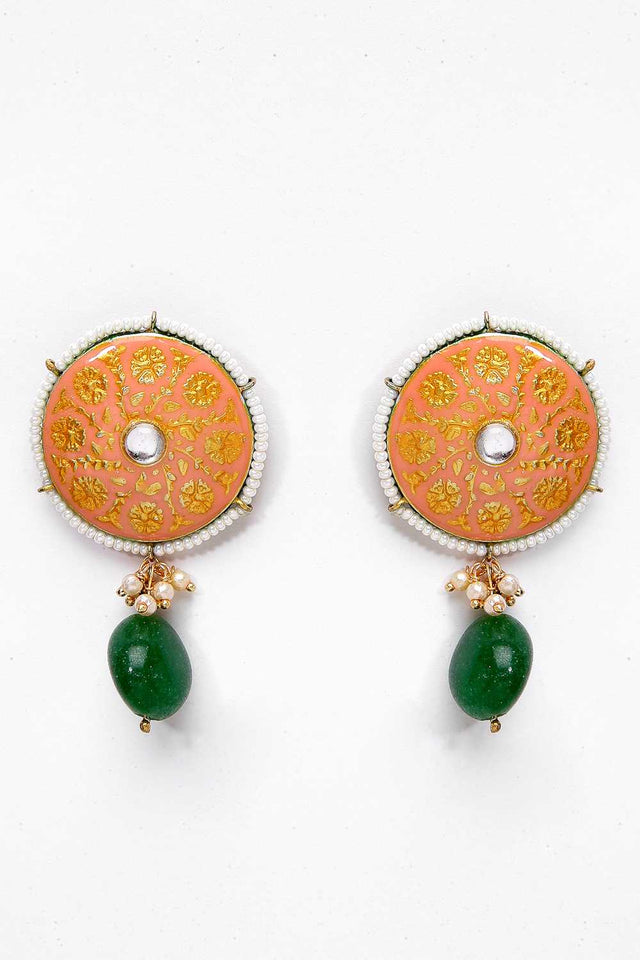 Multi-Color Alloy Earring