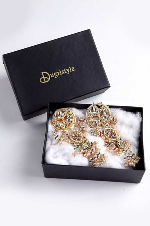 Multi-Color Alloy Earring