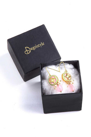 Multi-Color Alloy Earring