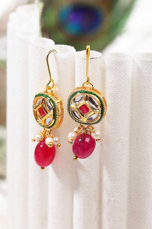 Multi-Color Alloy Earring