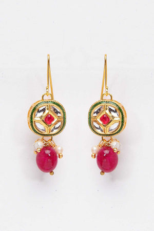 Multi-Color Alloy Earring