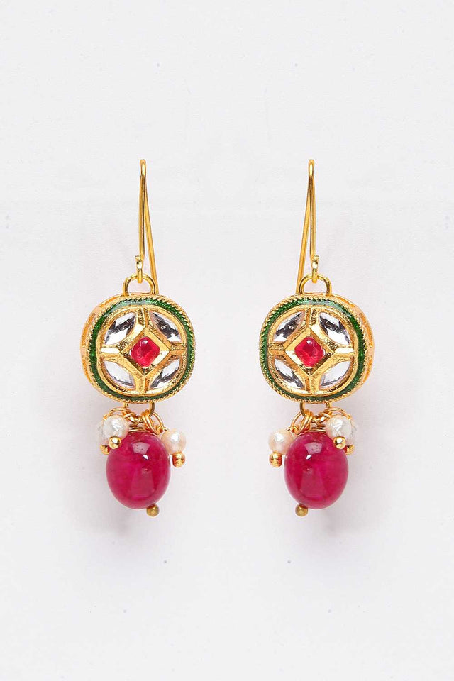 Multi-Color Alloy Earring