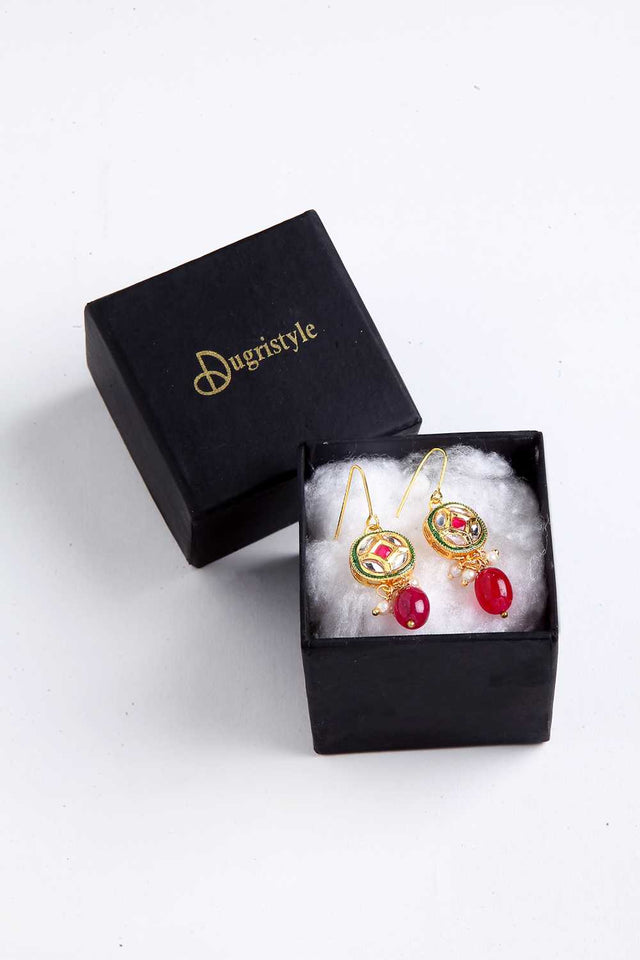 Multi-Color Alloy Earring