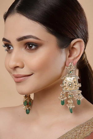 Multi-Color Alloy Earring