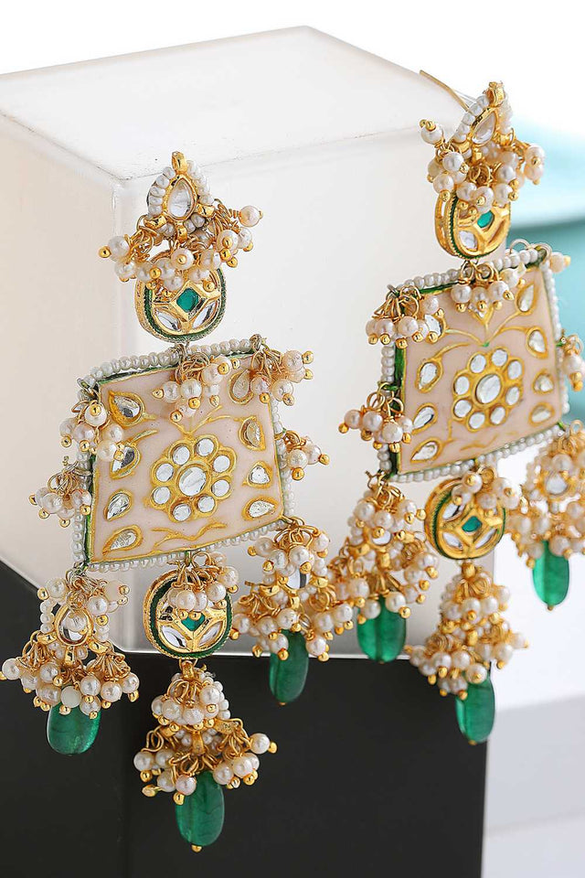 Multi-Color Alloy Earring