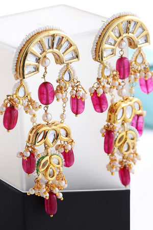 Multi-Color Alloy Earring