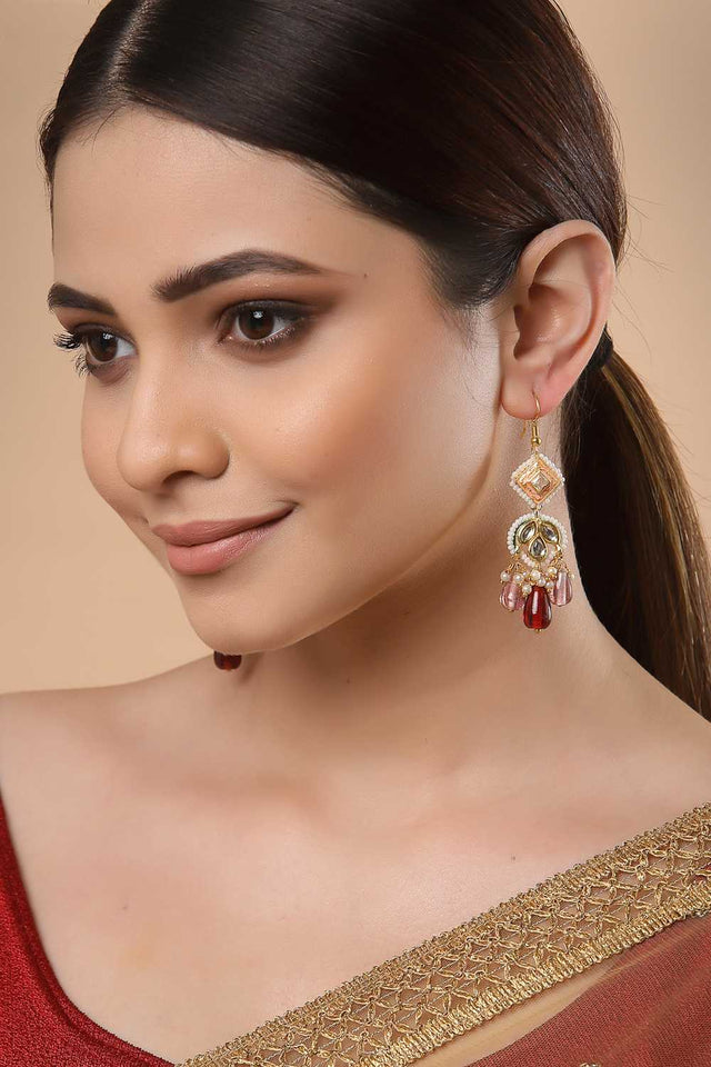 Multi-Color Alloy Earring