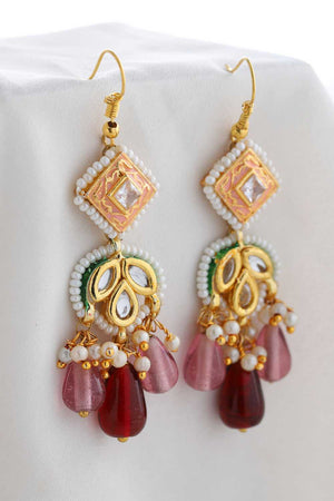 Multi-Color Alloy Earring