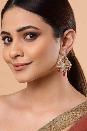 Multi-Color Alloy Earring