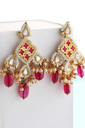 Multi-Color Alloy Earring