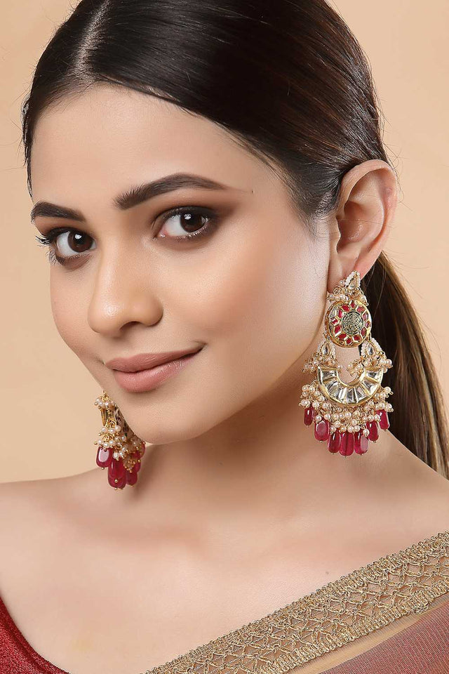 Multi-Color Alloy Earring