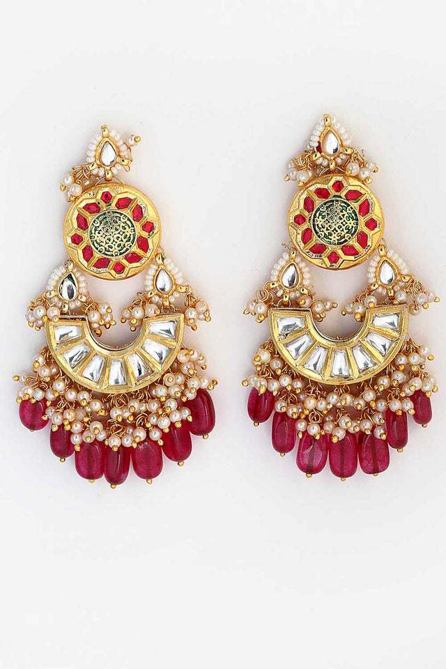 Multi-Color Alloy Earring