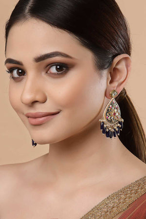 Multi-Color Alloy Earring