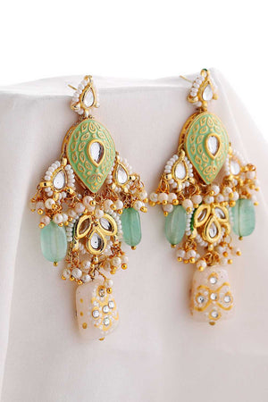 Multi-Color Alloy Earring