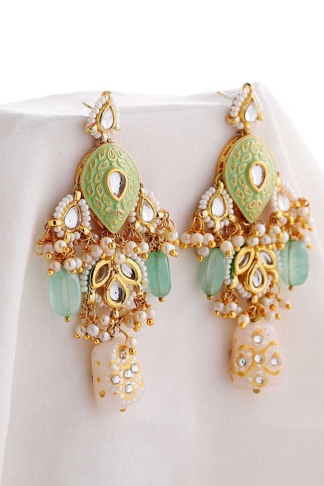Multi-Color Alloy Earring