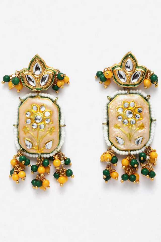 Multi-Color Alloy Earring