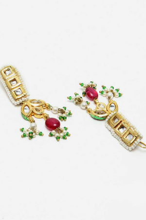 Multi-Color Alloy Earring