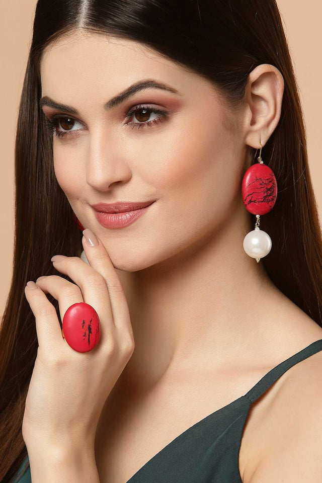 Multi-Color Alloy Earring (DGED22122)