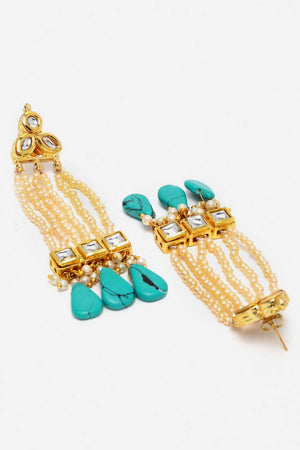 Multi-Color Alloy Earring