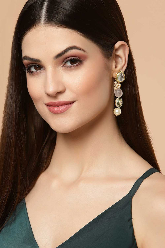 Multi-Color Alloy Earring