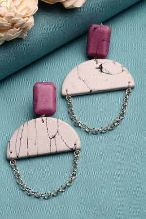 Multi-Color Alloy Earring