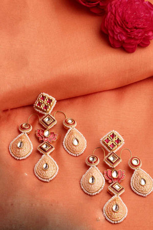 Multi-Color Alloy Earring