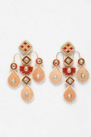 Multi-Color Alloy Earring