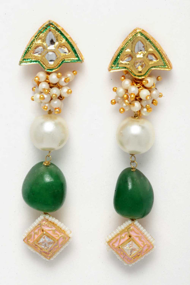 Multi-Color Alloy Earring