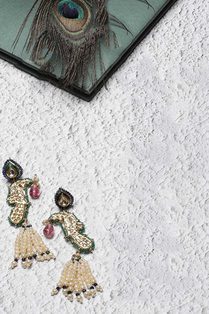 Multi-Color Alloy Earring