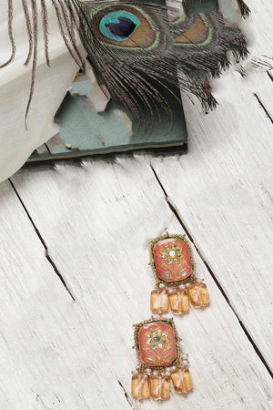 Multi-Color Alloy Earring (DGED23127)