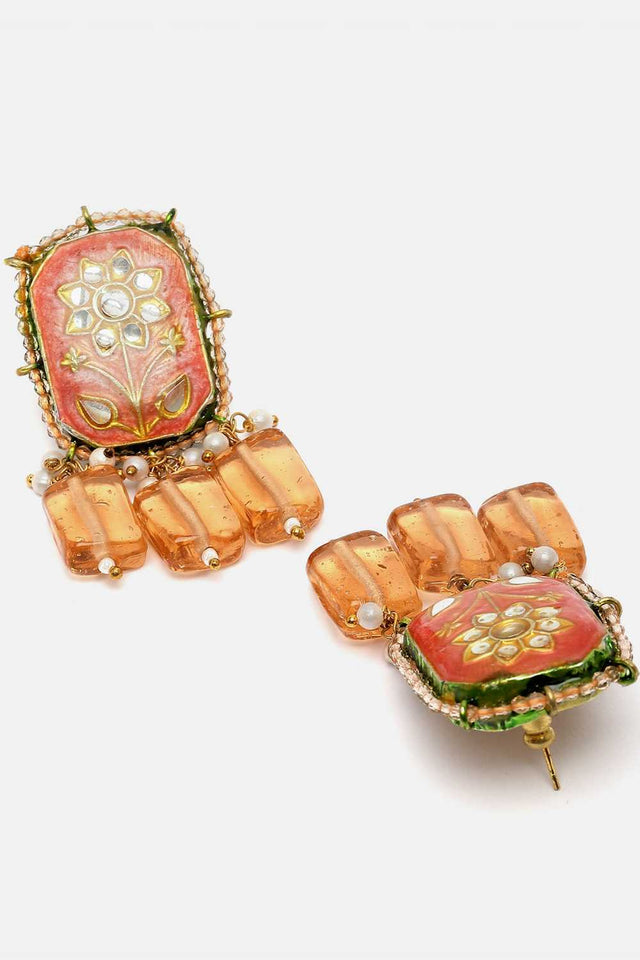 Multi-Color Alloy Earring (DGED23127)