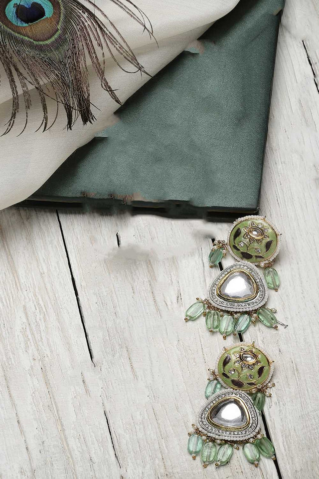 Multi-Color Alloy Earring