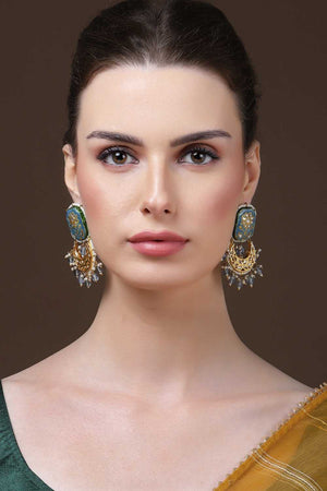 Multi-Color Alloy Earring