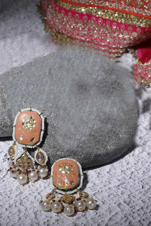 Multi-Color Alloy Earring