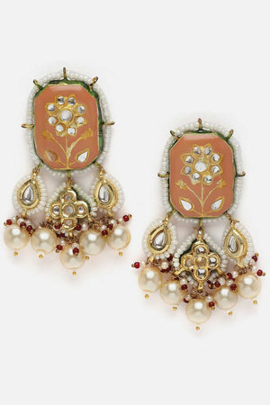 Multi-Color Alloy Earring