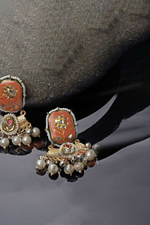 Multi-Color Alloy Earring