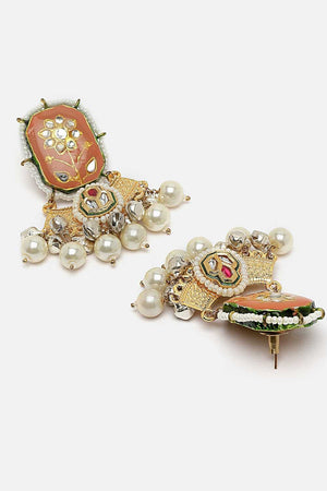 Multi-Color Alloy Earring