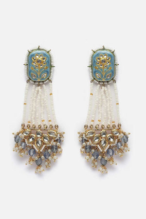 Multi-Color Alloy Earring