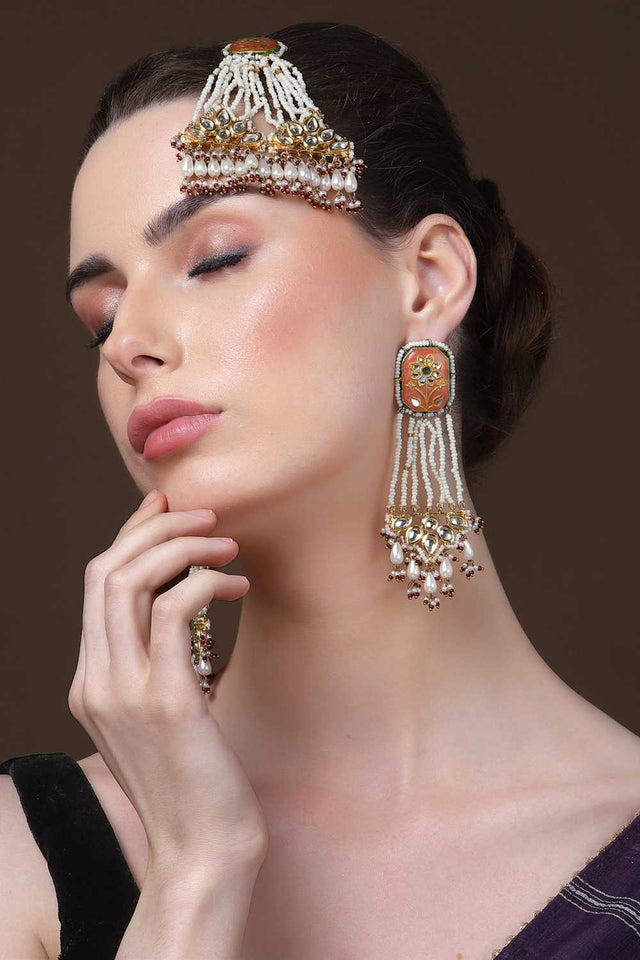 Multi-Color Alloy Earring