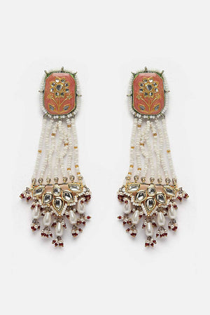 Multi-Color Alloy Earring