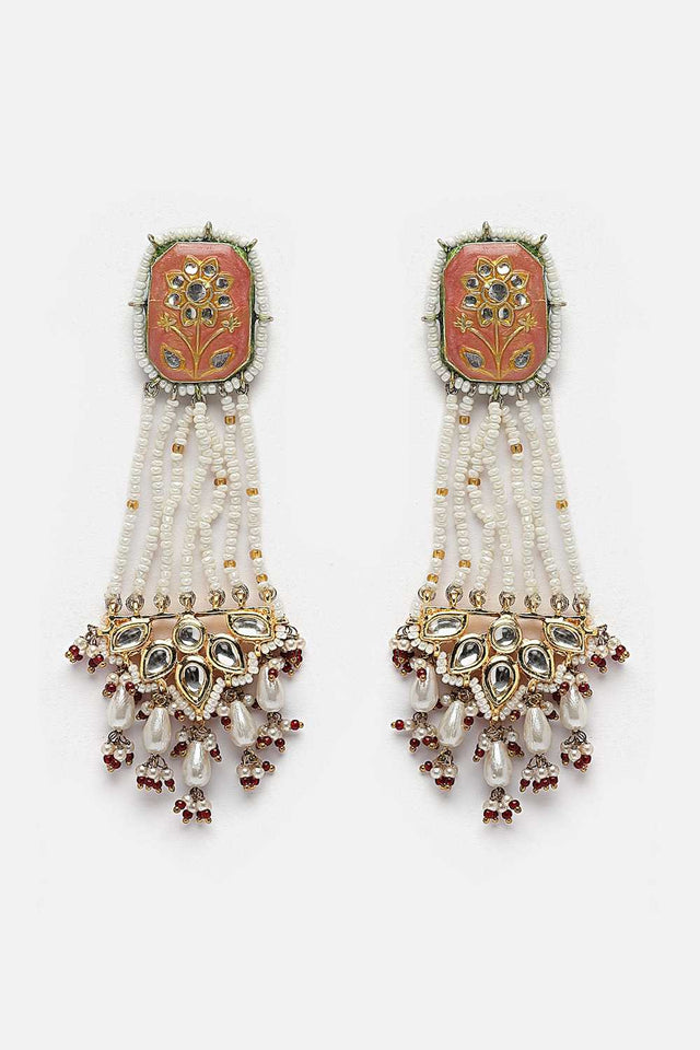 Multi-Color Alloy Earring