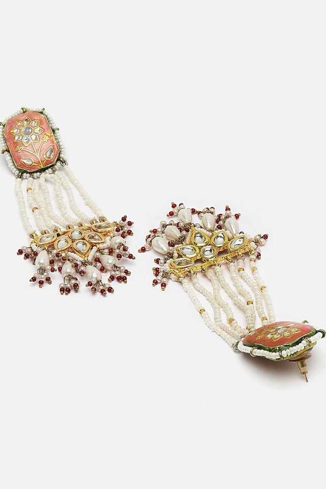 Multi-Color Alloy Earring