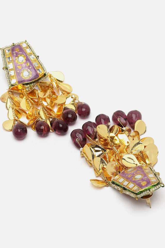 Multi-Color Alloy Earring (DGED24013)