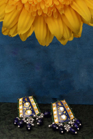 Multi-Color Alloy Earring