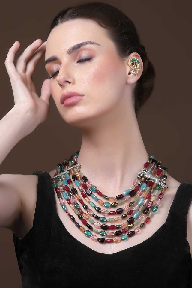 Multi-Color Alloy Earring