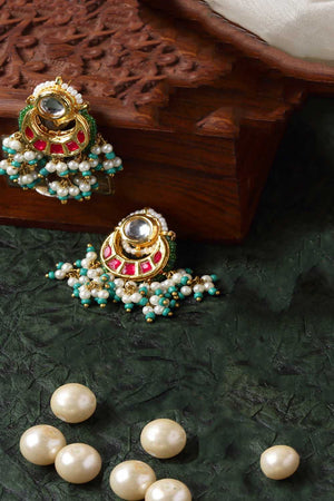 Multi-Color Alloy Earring