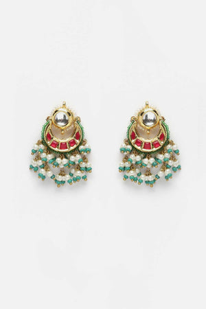 Multi-Color Alloy Earring