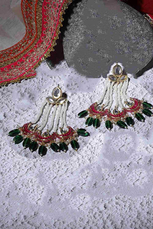 Multi-Color Alloy Earring