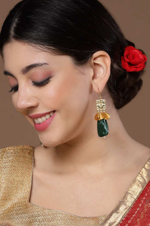 Multi-Color Alloy Earring